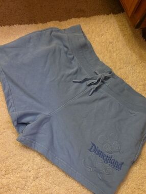 Disney Women's Light Blue Lounge Shorts Xl